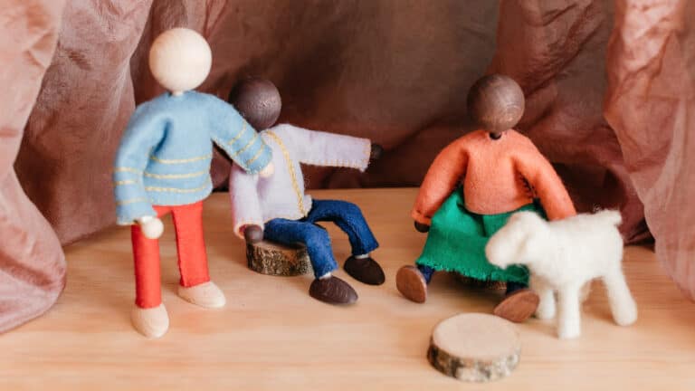 Wooden Bendy Dolls